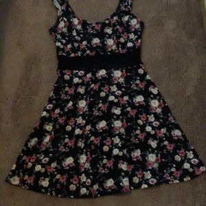 Dress flower print. Like new